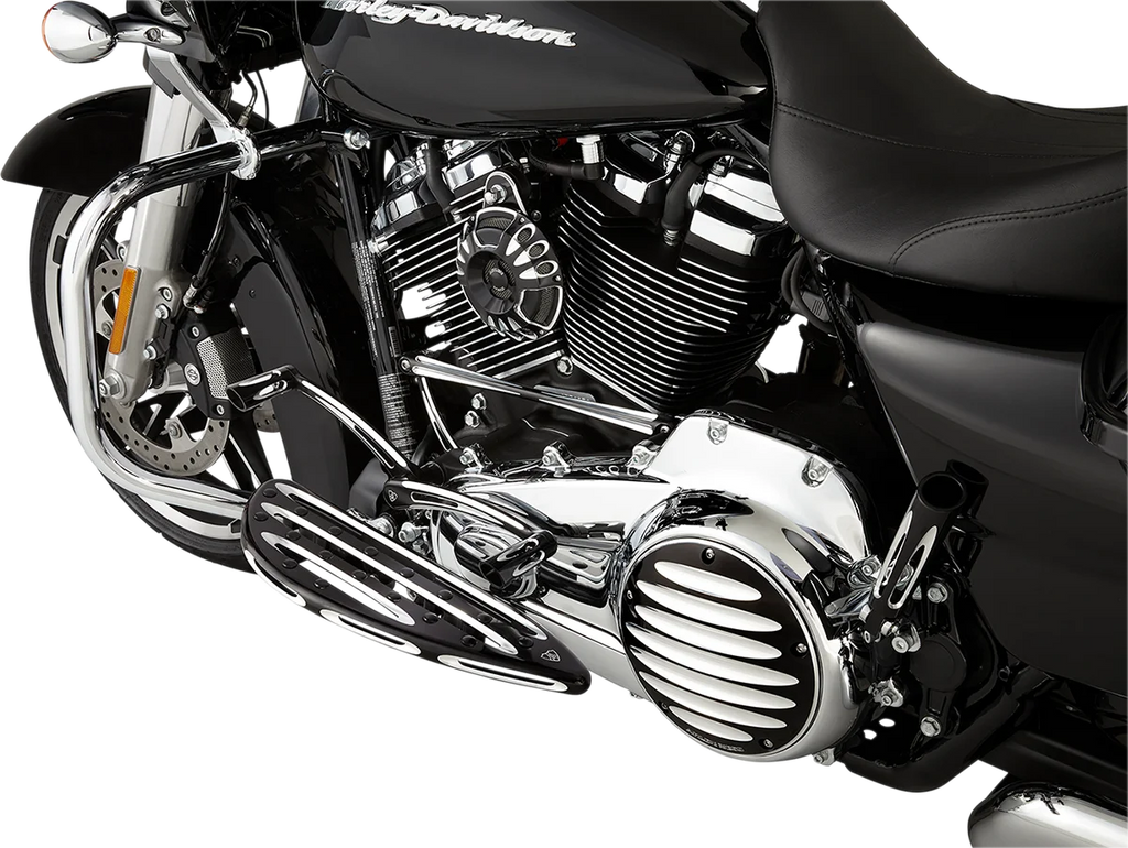 Arlen Ness Heel/Toe Shifter - Deep Cut - Black 19-792 - Side View