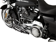 Load image into Gallery viewer, Arlen Ness Heel/Toe Shifter - Deep Cut - Black 19-792 - Side View