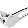 Load image into Gallery viewer, Arlen Ness Heel/Toe Shifter - Deep Cut - Chrome 19-791 - Main Product View