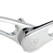 Load image into Gallery viewer, Arlen Ness Heel/Toe Shifter - Radius - Chrome 19-790 - Main Product View