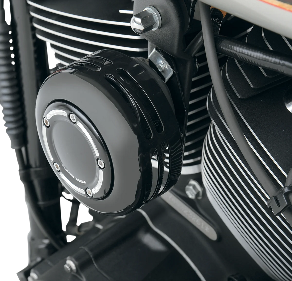 Arlen Ness Horn Cover - Black 03-591 - Side View