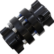 Load image into Gallery viewer, Arlen Ness Hub - Cartridge - Front/Dual Disc - Black - '18+ FXFB 71-614 - Side View