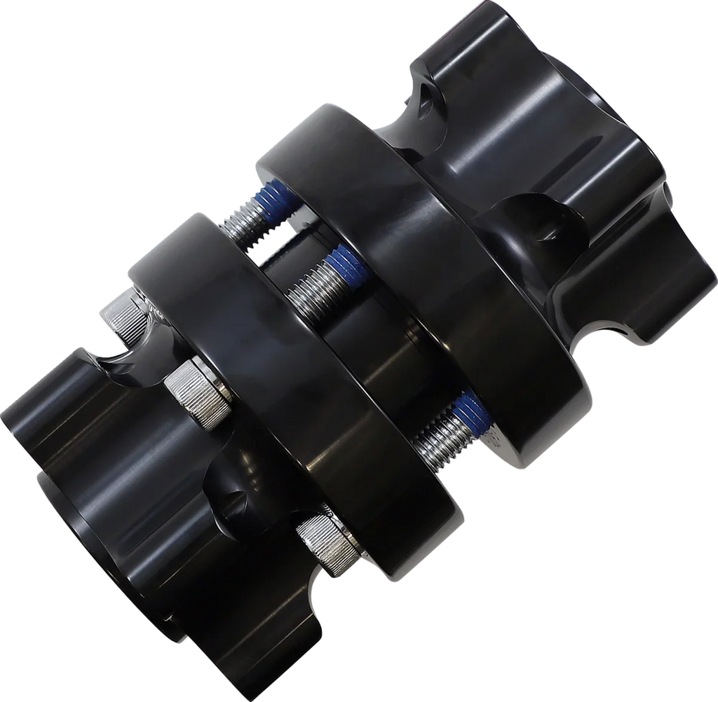 Arlen Ness Hub - Cartridge - Front/Dual Disc - Black - '18+ FXFB 71-614 - Side View