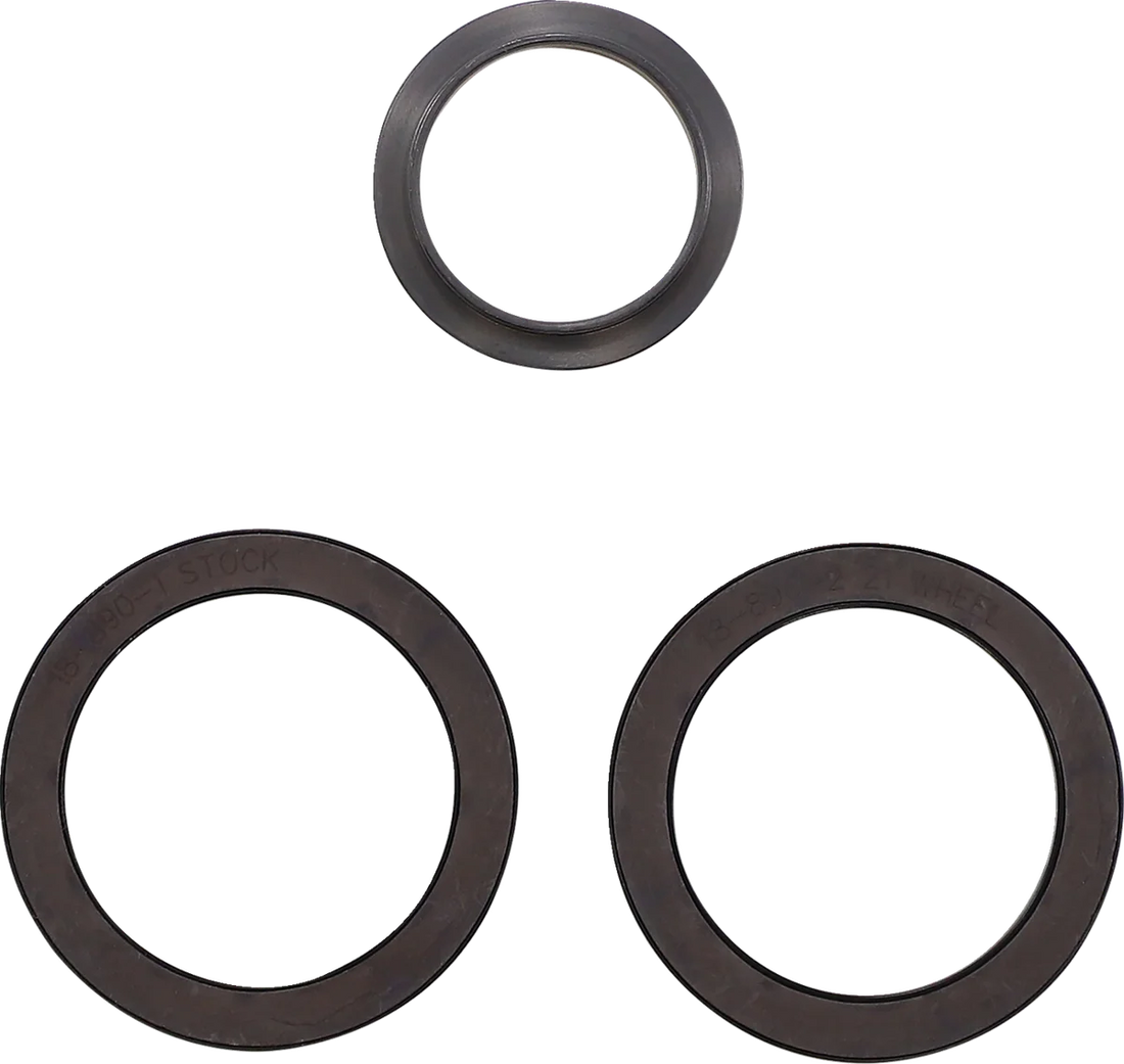 Arlen Ness Hub - Cartridge - Front/Dual Disc - Black - '18+ FXFB 71-614 - Back View