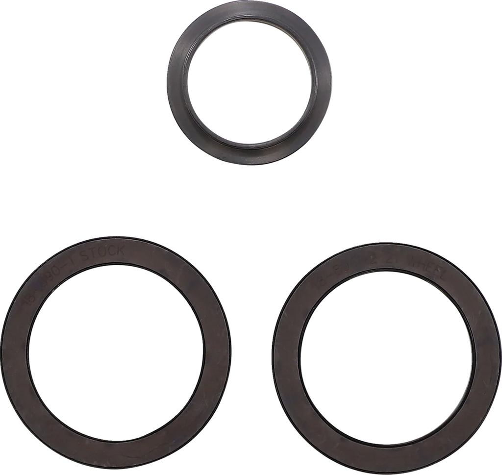 Arlen Ness Hub - Cartridge - Front/Dual Disc - Black - '18+ FXFB 71-614 - Back View
