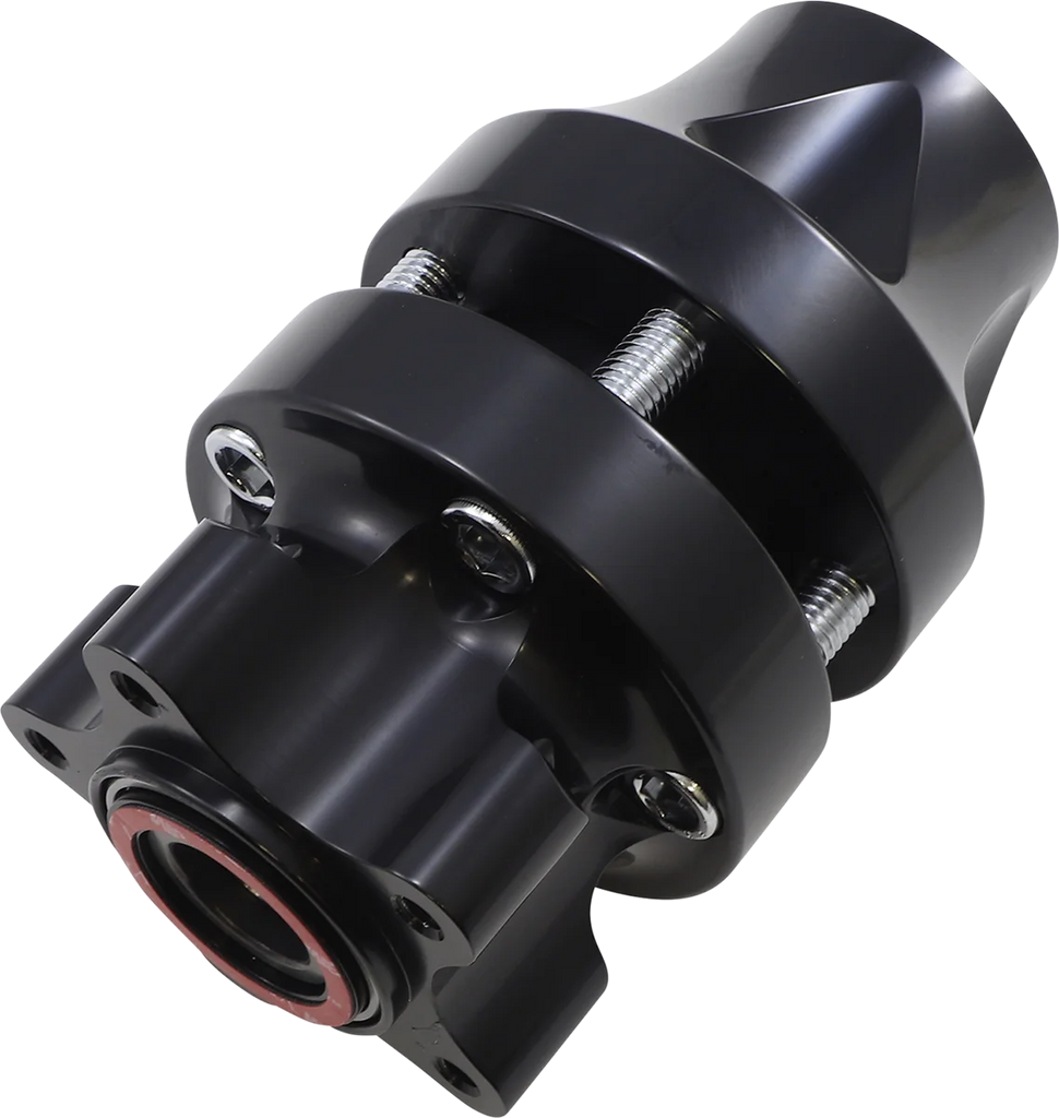 Arlen Ness Hub - Cartridge - Front/Single Disc - Black - '08+ FLT 71-602 - Main Product View