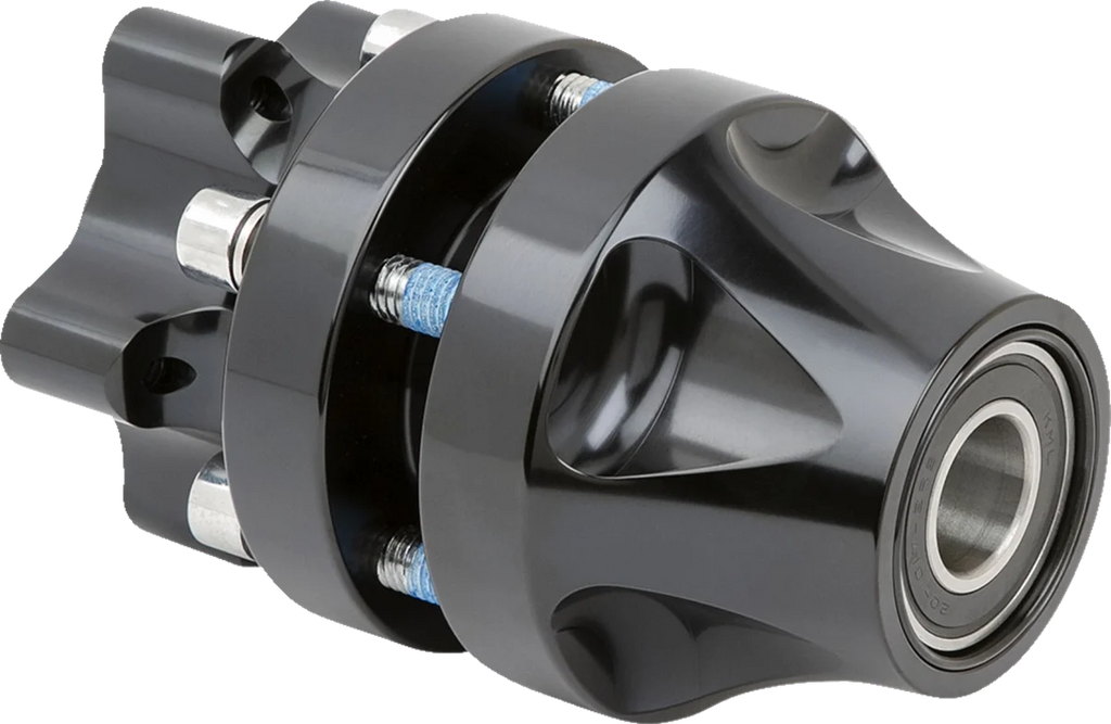 Arlen Ness Hub - Cartridge - Front/Single Disc - Black 71-648 - Main Product View