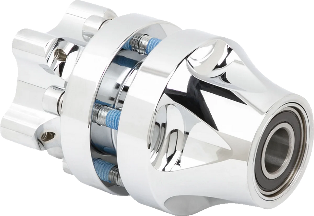 Arlen Ness Hub - Cartridge - Front/Single Disc - Chrome 71-649 - Main Product View