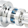 Load image into Gallery viewer, Arlen Ness Hub - Cartridge - Rear/Single Disc - Chrome - '09+ FLT 71-701 - Main Product View