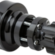 Load image into Gallery viewer, Arlen Ness Hub - Cartridge - Rear/Single Disc - Chrome - '09+ FLT 71-701 - Side View