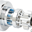 Load image into Gallery viewer, Arlen Ness Hub - With TPMS - Rear - Chrome 71-753 - Main Product View