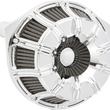 Load image into Gallery viewer, Arlen Ness Inverted Series Air Cleaner Kit - 10-Gauge - Chrome - 600-222 - Main Product View
