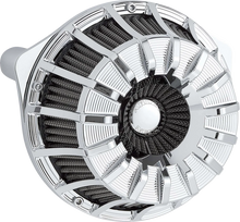 Load image into Gallery viewer, Arlen Ness Inverted Series Air Cleaner Kit - 10-Gauge - Chrome - 600-224 - Main Product View