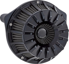 Load image into Gallery viewer, Arlen Ness Inverted Series Air Cleaner Kit - 15-Spoke - All Black - 600-223 - Main Product View