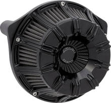 Load image into Gallery viewer, Arlen Ness Inverted Series Air Cleaner Kit - Beveled - Black - 600-225 - Side View