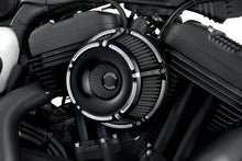 Load image into Gallery viewer, Arlen Ness Inverted Series Air Cleaner Kit - Black 18-921 - Back View