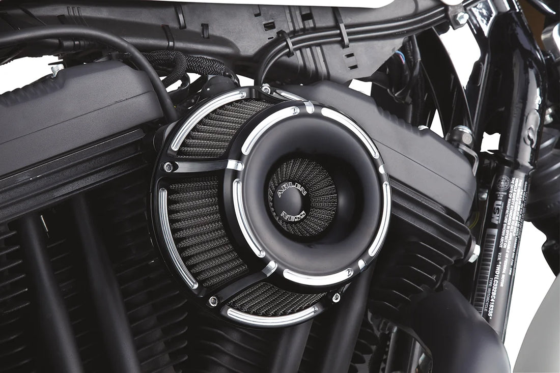 Arlen Ness Inverted Series Air Cleaner Kit - Black 18-925 - Additional View 5