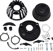 Load image into Gallery viewer, Arlen Ness Inverted Series Air Cleaner Kit - Black 18-931 - Main Product View