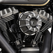 Load image into Gallery viewer, Arlen Ness Inverted Series Air Cleaner Kit - Black 18-941 - Back View