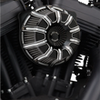 Load image into Gallery viewer, Arlen Ness Inverted Series Air Cleaner Kit - Black 18-945 - Side View