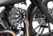 Load image into Gallery viewer, Arlen Ness Inverted Series Air Cleaner Kit - Black 18-947 - Back View