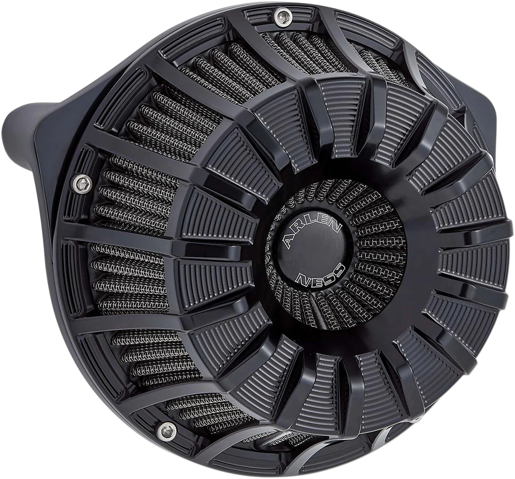 Arlen Ness Inverted Series Air Cleaner Kit - Black 18-991 - Main Product View