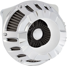Load image into Gallery viewer, Arlen Ness Inverted Series Air Cleaner Kit - Chrome 18-916 - Main Product View