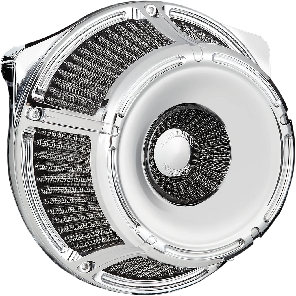 Arlen Ness Inverted Series Air Cleaner Kit - Chrome 18-920 - Main Product View
