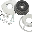 Load image into Gallery viewer, Arlen Ness Inverted Series Air Cleaner Kit - Chrome 18-922 - Side View