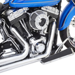Load image into Gallery viewer, Arlen Ness Inverted Series Air Cleaner Kit - Chrome 18-932 - Back View