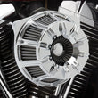 Load image into Gallery viewer, Arlen Ness Inverted Series Air Cleaner Kit - Chrome 18-942 - Side View