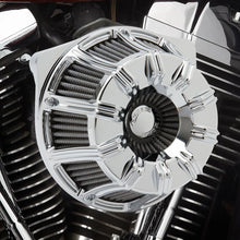 Load image into Gallery viewer, Arlen Ness Inverted Series Air Cleaner Kit - Chrome 18-942 - Side View
