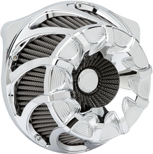 Load image into Gallery viewer, Arlen Ness Inverted Series Air Cleaner Kit - Chrome 18-980 - Main Product View