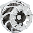 Load image into Gallery viewer, Arlen Ness Inverted Series Air Cleaner Kit - Chrome 18-984 - Main Product View