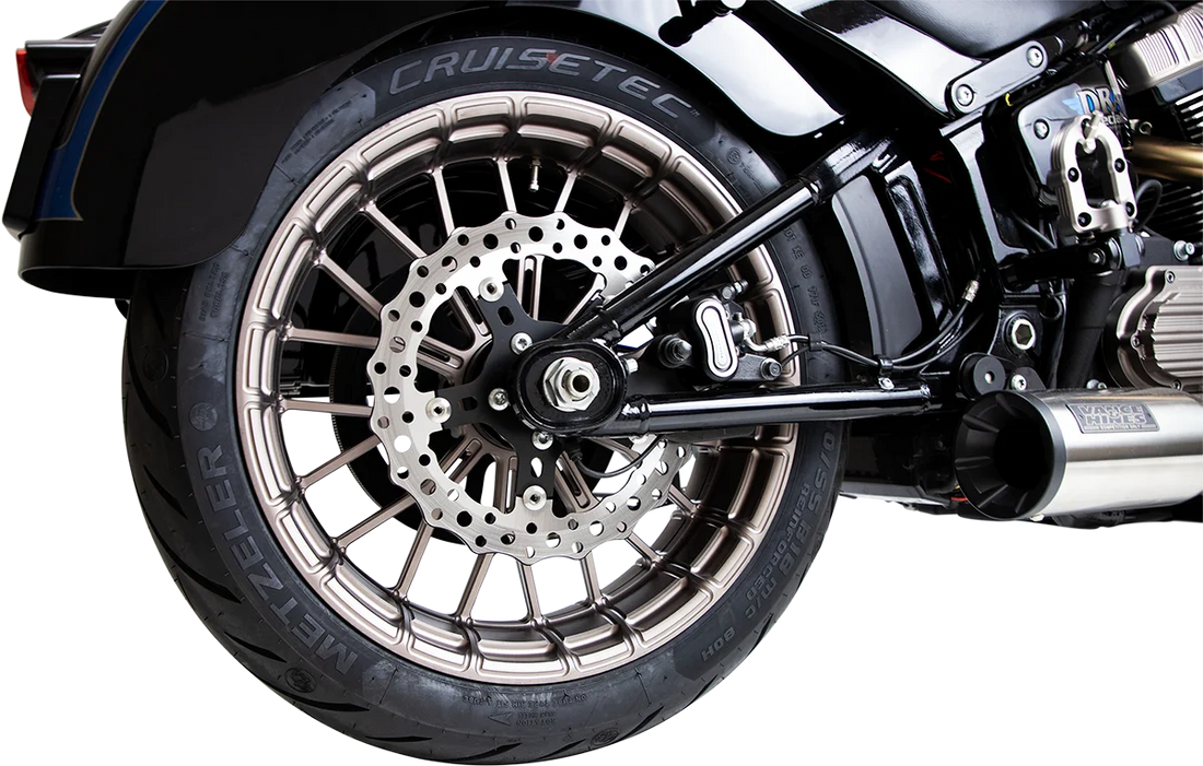 Arlen Ness Jagged Brake Rotor - 11.5" 02-786 - Installation View
