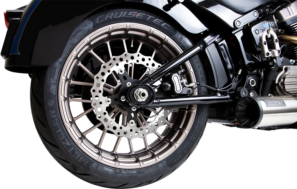 Arlen Ness Jagged Brake Rotor - 11.5" 02-786 - Installation View