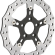 Load image into Gallery viewer, Arlen Ness Jagged Brake Rotor - 11.8" 02-787 - Side View