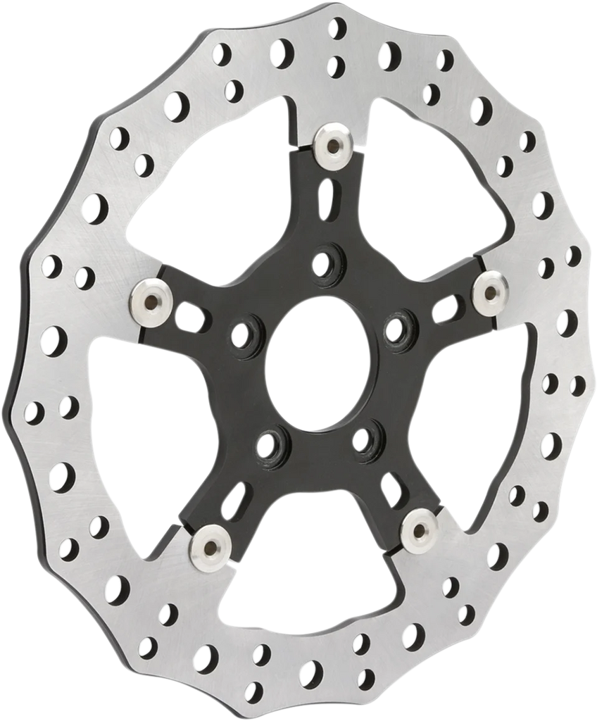 Arlen Ness Jagged Brake Rotor - 11.8" 02-787 - Side View