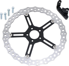Load image into Gallery viewer, Arlen Ness Jagged Brake Rotor - 15" - FXLR/FXBB - Left 02-996 - Main Product View
