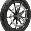 Load image into Gallery viewer, Arlen Ness Jagged Brake Rotor - 15" - Right - Hub-Mount 02-995 - Side View