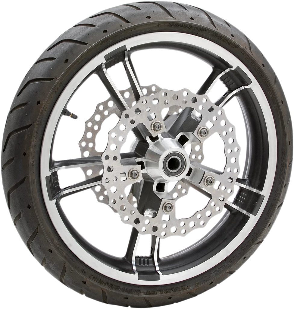 Arlen Ness Jagged Brake Rotor - Touring - 11.8" 02-788 - Side View