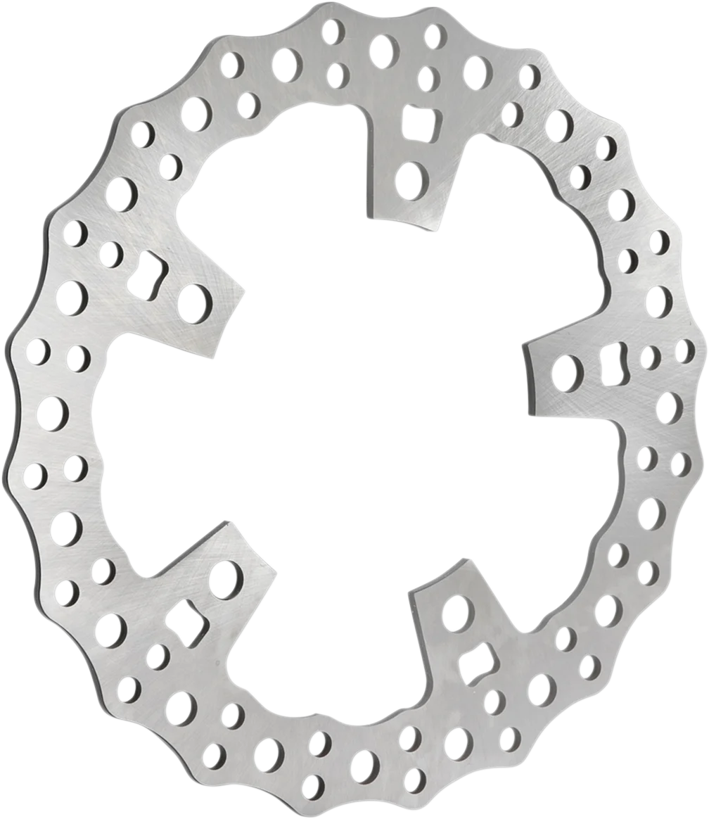 Arlen Ness Jagged Brake Rotor - Touring - 11.8" 02-788 - Back View