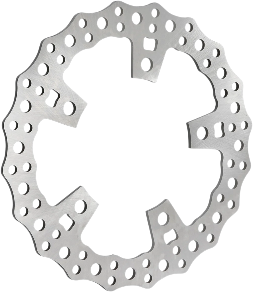 Arlen Ness Jagged Brake Rotor - Touring - 11.8" 02-788 - Back View