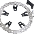 Load image into Gallery viewer, Arlen Ness Jagged Left Brake Rotor - Touring - 14" 02-950 - Main Product View