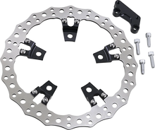 Load image into Gallery viewer, Arlen Ness Jagged Left Brake Rotor - Touring - 14" 02-950 - Main Product View