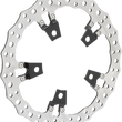 Load image into Gallery viewer, Arlen Ness Jagged Left Brake Rotor - Touring - 14" 02-950 - Back View