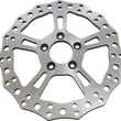 Load image into Gallery viewer, Arlen Ness Jagged Rear Brake Rotor - 12-19/32" - Stainless Steel - 300-094 - Side View