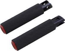 Load image into Gallery viewer, Arlen Ness Knurled Footpegs - Red - FX/FL '18-'23 07-954 - Main Product View