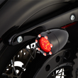 Load image into Gallery viewer, Arlen Ness LED Light Kit for Factory Turn Signal Housing - Red/Red - Black 12-755 - Side View