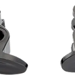 Load image into Gallery viewer, Arlen Ness Lever Set - Method - Black 530-019 - Side View